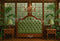 Kate Chambre Serre Tête de lit Fenêtre Bois Toile de fond conçu par Ashley Paul - Kate Backdrop FR