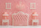 Kate Princesse Tête de lit Rose Lustre Toile de fond conçu par Ashley Paul - Kate Backdrop FR