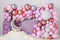 Kate Anniversaire Lune Étoiles Ballon Violet Toile de fond conçue par Patty Roberts - Kate Backdrop FR
