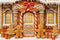 Kate Noël Maison en Pain d'épices Brun Toile de fond conçue par Patty Roberts - Kate Backdrop FR