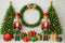 Kate Sapin de Noël Casse-Noisette Cadeaux Toile de fond conçue par Patty Roberts