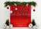 Kate Noël Décoration Rouge Paillettes Toile de fond conçue par Patty Roberts