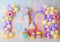 Kate Anniversaire Bonbon Gâteau Ballon Toile de fond conçue par Patty Roberts - Kate Backdrop FR