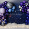 Kate Anniversaire Ballon Nuit Étoiles Toile de fond conçue par Patty Roberts - Kate Backdrop FR