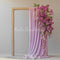 Kate Cadre Fleurs Rideaux Violet Portrait Toile de fond conçue par Mini MakeBelieve - Kate Backdrop FR