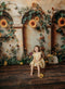 Kate Automne Tournesol Arche Mur Vintage Toile de fond conçue par Emetselch