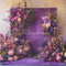 Kate Fleurs Violet Romantique Portrait Toile de fond conçue par Emetselch - Kate Backdrop FR