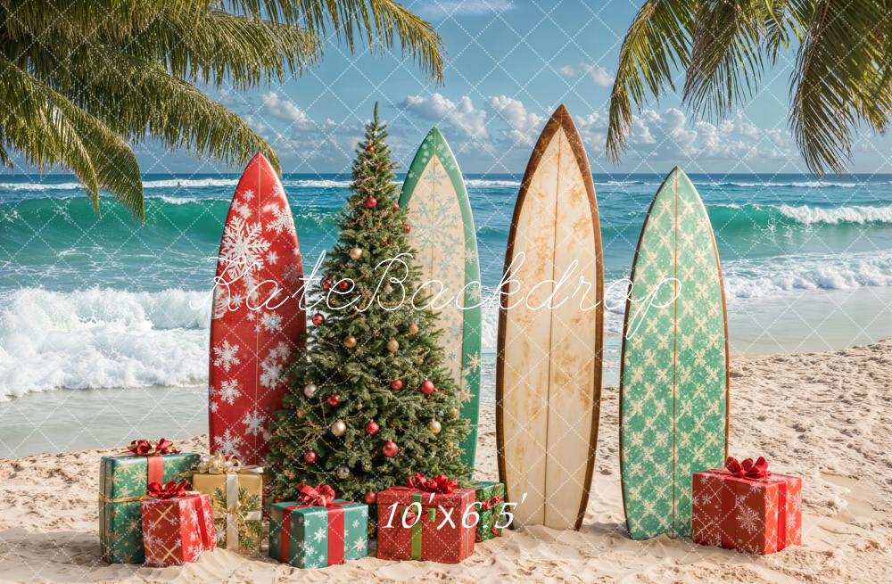 Kate Noël Plage Planches de surf Cadeaux Toile de fond conçue par Emetselch - Kate Backdrop FR