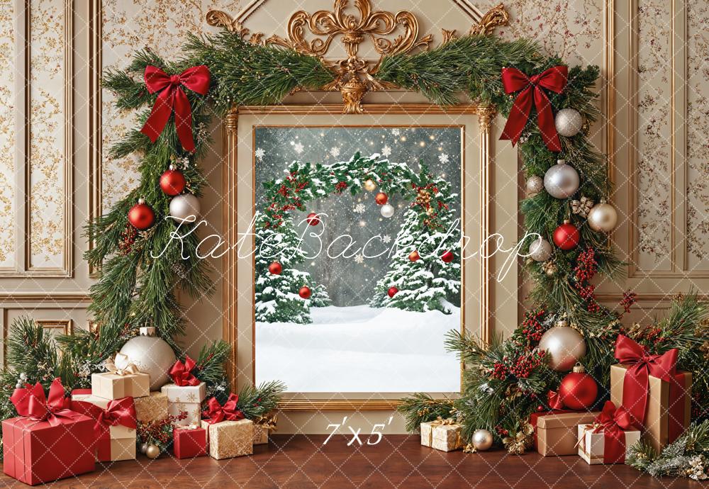 Kate Noël Cadeaux Cadre Porte Vintage Toile de fond conçue par Emetselch
