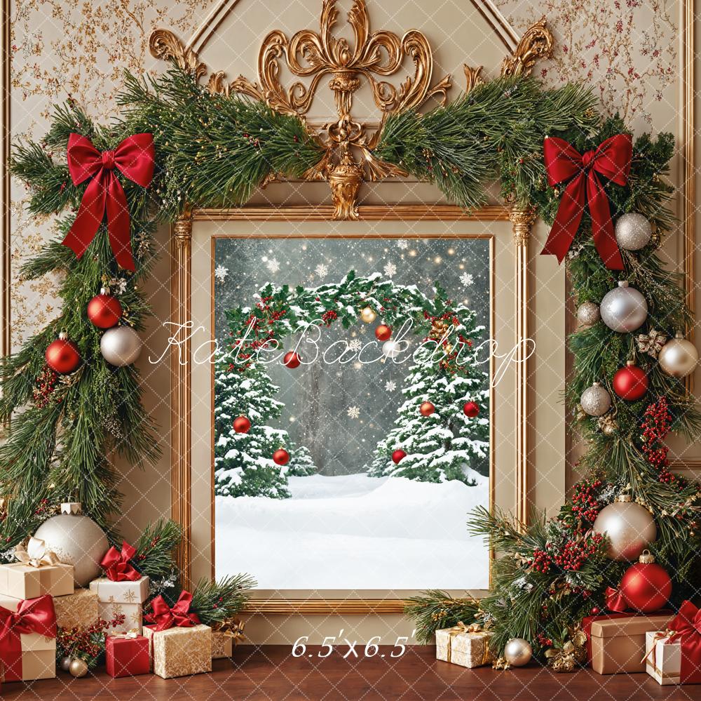 Kate Noël Cadeaux Cadre Porte Vintage Toile de fond conçue par Emetselch