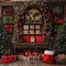 Kate Sapin de Noël Salle du courrier Cadeaux Toile de fond conçue par Mini MakeBelieve - Kate Backdrop FR