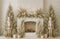 Kate Noël Bohème Casse-Noisette Cheminée Toile de fond conçu par Ashley Paul - Kate Backdrop FR