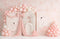 Kate Anniversaire Cygne Ballon Rose Arche Toile de fond conçu par Ashley Paul - Kate Backdrop FR