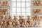 Kate Ours en peluche Fenêtre Anniversaire Toile de fond conçue par Emetselch - Kate Backdrop FR