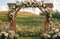 Kate Mariage Romantique Fleur Herbe Arche Toile de fond conçue par Emetselch - Kate Backdrop FR