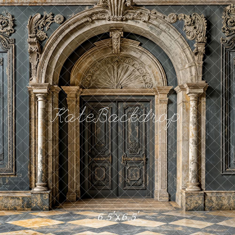 Kate Mur Vintage Élégant Arche Fête des Pères Toile de fond conçue par Emetselch