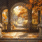 Kate Automne Architecture Rétro Érable Arche Toile de fond conçue par Emetselch - Kate Backdrop FR
