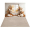 Kate Automne Citrouille Porte Boho Toile de fond+Beige Abstrait Texture Sol Toile de fond