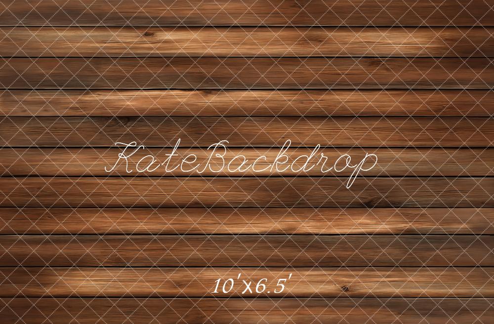 Kate Bois Parquet Marron foncé Sol Toile de fond conçue par Kate Image - Kate Backdrop FR