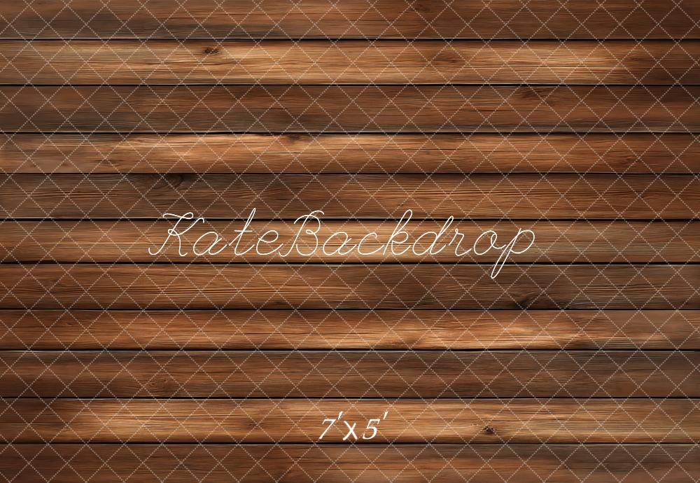 Kate Bois Parquet Marron foncé Sol Toile de fond conçue par Kate Image - Kate Backdrop FR