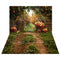Kate Automne Pommes Verger Récolte Toile de fond+Forêt Chemin Herbe Sol Toile de fond - Kate Backdrop FR