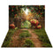 Kate Automne Pommes Verger Récolte Toile de fond+Forêt Chemin Herbe Sol Toile de fond - Kate Backdrop FR