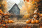 Kate Automne Épouvantail Citrouille Érable Toile de fond conçue par Emetselch - Kate Backdrop FR