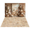 Kate Automne Bohème Fleurs Beige Toile de fond+Beige Texture de pierre Sol Toile de fond - Kate Backdrop FR