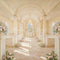 Kate Église Mariage Cérémonie Fleur Élégant Toile de fond conçue par Emetselch - Kate Backdrop FR