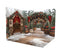 Kate Noël Arche Sapins Neige Décorations Ensemble de chambre - Kate Backdrop FR