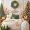 Kate Noël Tête de lit Sapins Confortable Toile de fond conçue par Emetselch - Kate Backdrop FR