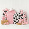Kate Anniversaire Cow-boy Fleur Ballons Rose Toile de fond conçu par Ashley Paul - Kate Backdrop FR