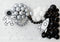 Kate Anniversaire Astronaute Fusée Ballon Toile de fond conçue par Patty Roberts - Kate Backdrop FR