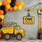 Kate 1er anniversaire Construction Camion Grue Toile de fond conçue par Patty Roberts - Kate Backdrop FR