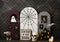 Kate Halloween Toile d'araignée Fantôme Squelette Toile de fond conçue par Patty Roberts - Kate Backdrop FR