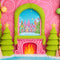 Kate Noël Bonbons Conte de fées Cheminée Toile de fond conçue par Patty Roberts - Kate Backdrop FR
