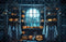 Kate Halloween Fenêtre Toile d'araignée Citrouille Toile de fond conçue par Emetselch - Kate Backdrop FR