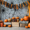 Kate Halloween Toile d'araignée Citrouille Toile de fond conçue par Emetselch - Kate Backdrop FR