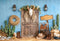 Kate Anniversaire Cowboy Cactus Porte Toile de fond conçue par Emetselch - Kate Backdrop FR