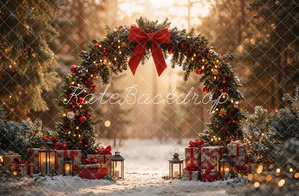 Kate Noël Arche Forêt Ensoleillé Cadeaux Toile de fond conçue par Emetselch - Kate Backdrop FR