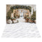 Kate Noël Arche Neige Arbres Lumière Toile de fond+Hiver Neige Sol Blanc Toile de fond - Kate Backdrop FR