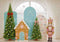 Kate Sapin de Noël Casse-Noisette Maison Toile de fond conçue par Mini MakeBelieve - Kate Backdrop FR