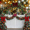 Kate Noël Clôture Lumières Arche Bokeh Toile de fond conçue par Mini MakeBelieve - Kate Backdrop FR