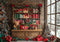 Kate Noël Cadeaux Armoire Salle Fenêtre Toile de fond conçue par Mini MakeBelieve - Kate Backdrop FR