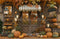Kate Automne Citrouille Porte Feuilles d'érable Toile de fond conçue par Emetselch - Kate Backdrop FR