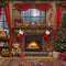Kate Noël Cheminée Nournours Jouets Cadeaux Toile de fond conçue par Emetselch - Kate Backdrop FR