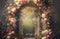 Kate Beaux-arts Arche Fleurs Jardin Toile de fond conçue par Emetselch - Kate Backdrop FR