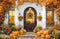 Kate Automne Tournesols Citrouilles Porte Toile de fond conçue par Emetselch - Kate Backdrop FR