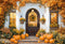Kate Automne Tournesols Citrouilles Porte Toile de fond conçue par Emetselch - Kate Backdrop FR