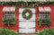 Kate Été Fraise Chalet Rouge Jardin Toile de fond conçue par Emetselch - Kate Backdrop FR